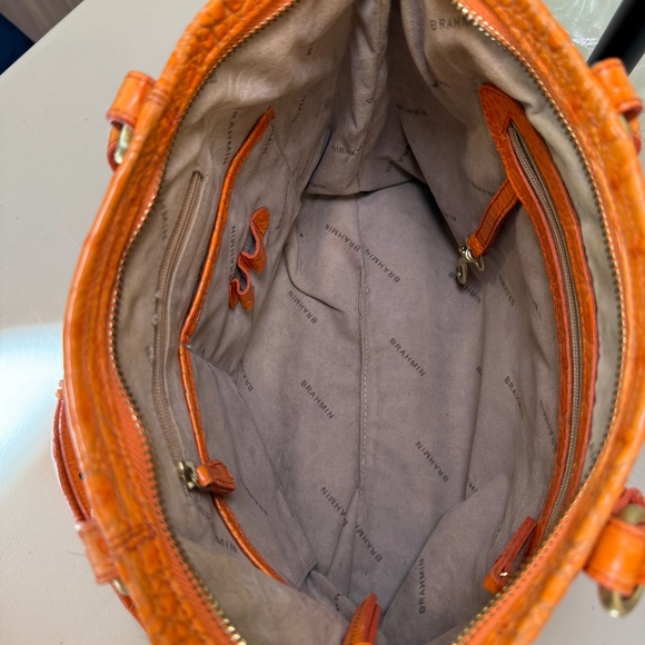 Brahmin Croco Embossed Mini Arno Tote - Picture 4 of 13